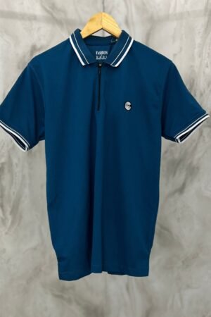 Luxury Cotton Polo Shirt – Soft, Stretchy, Performance Fit -Zink
