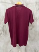 Luxury Cotton Polo Shirt – Soft, Stretchy, Performance Fit -Maroon