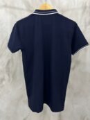 Luxury Cotton Polo Shirt – Soft, Stretchy, Performance Fit - Navy Blue