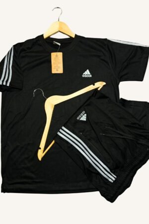 Black Lycra Tracksuit – Energy-Inspired, Ultra-Stretch, Stylish & Durable Comfort