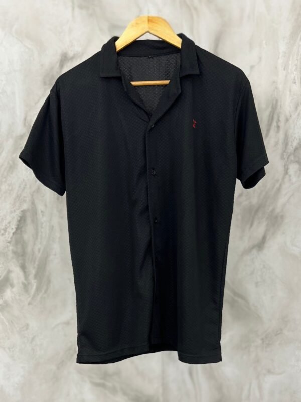 Imported Texture Safari Shirt – Stretchable, Soft Finish Fabric