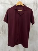 Imported Texture Safari Shirt – Stretchable, Soft Finish Fabric