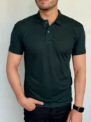 The Basic Polo – Lightweight, Stretchy, Quick-Dry Cotton Blend with UV Protection